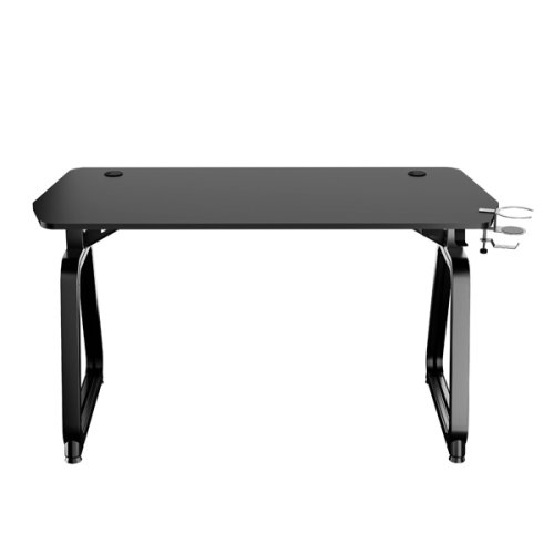 Herní stůl UTRADESK BOOSTER - 136 cm, podsvícený, černý