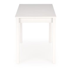 Jídelní rozkládací stůl GINO — 100x60 (+35cm), bílý Halmar