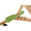 Ergonomická klekosed GROCO – zelená, látka, buk