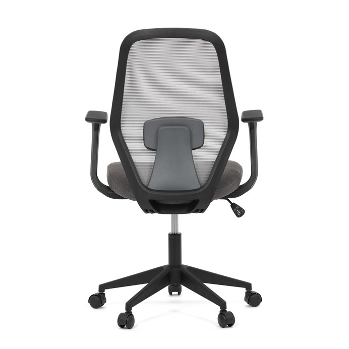 Kancelárska stolička NOVA — sieťovina, sivá