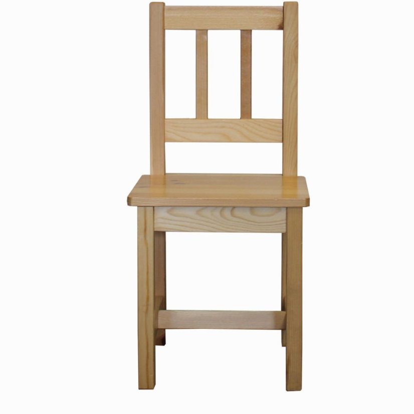 Dětská celodřevěná židle ANNA — masiv borovice IDEA nábytek