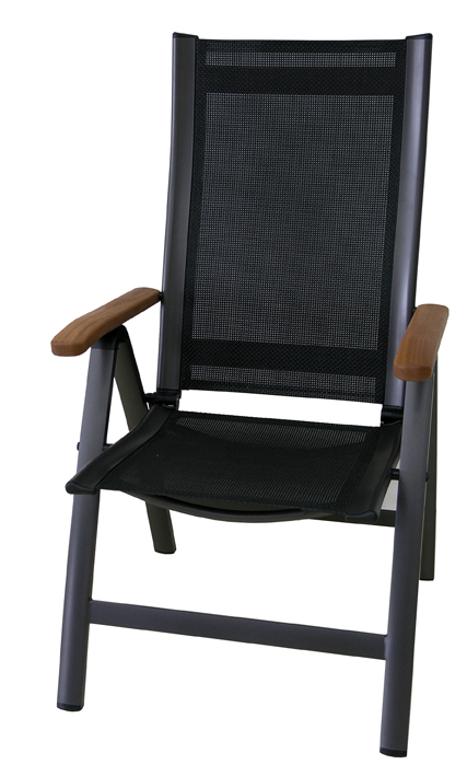 Zahradní křeslo CHIRON — hliník, více barev