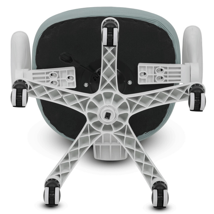 Detská výškovo nastaviteľná stolička AERO – zelená sieťovina Autronic