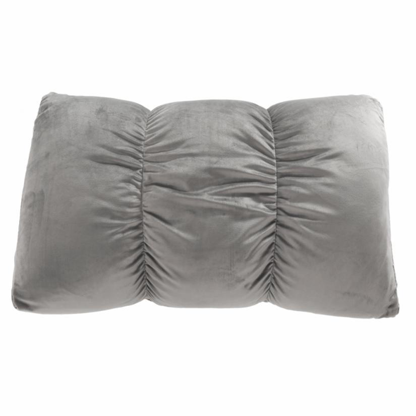 Rozkládací křeslo IGRIM — světlešedá látka/plast