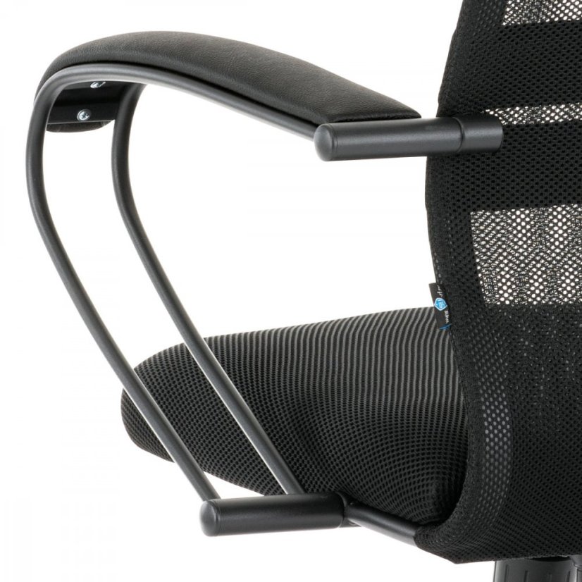 Kancelářské křeslo SWEET – látka, síť, černá Autronic