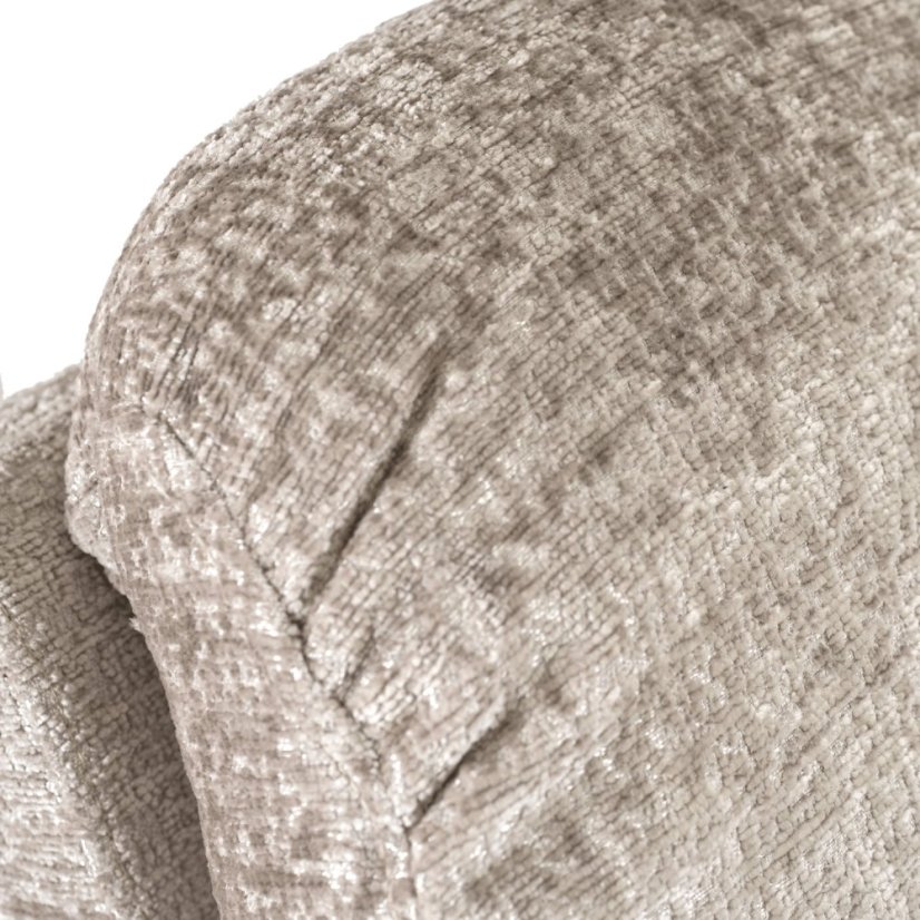 Masážne Kreslo BRUCE Polohovateľné — Béžové s masážnymi funkciami