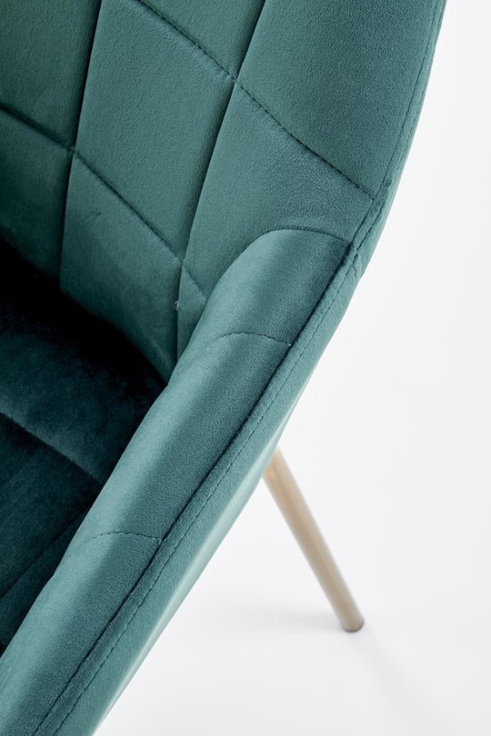 Jedálenské kresielko ATLANTA II — kov, látka, viac farieb