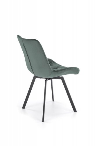 Jedálenská stolička BECKY — kov, látka, viac farieb - Barvy BECKY: Zelená