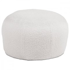 Taburet NUBE — vlna, bílá Autronic