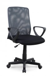 Kancelářská otočná židle ALEX - látka, černá