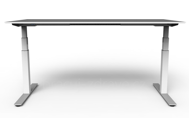 Elektricky výškově stavitelný stůl ADJUSTME – rozměry na míru, více barev desky - Rozměry desky: 160 x 80 cm