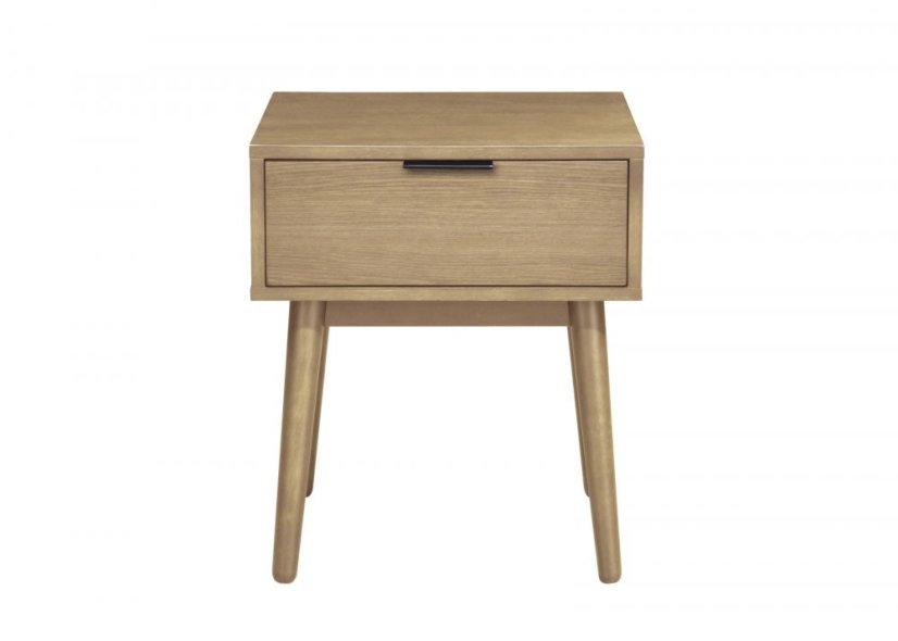 Nočný stolík CASSINA – drevo, prírodný Nočný stolík CASSINA – drevo, prírodný