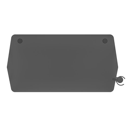 Herní stůl UTRADESK BOOSTER - 136 cm, podsvícený, černý