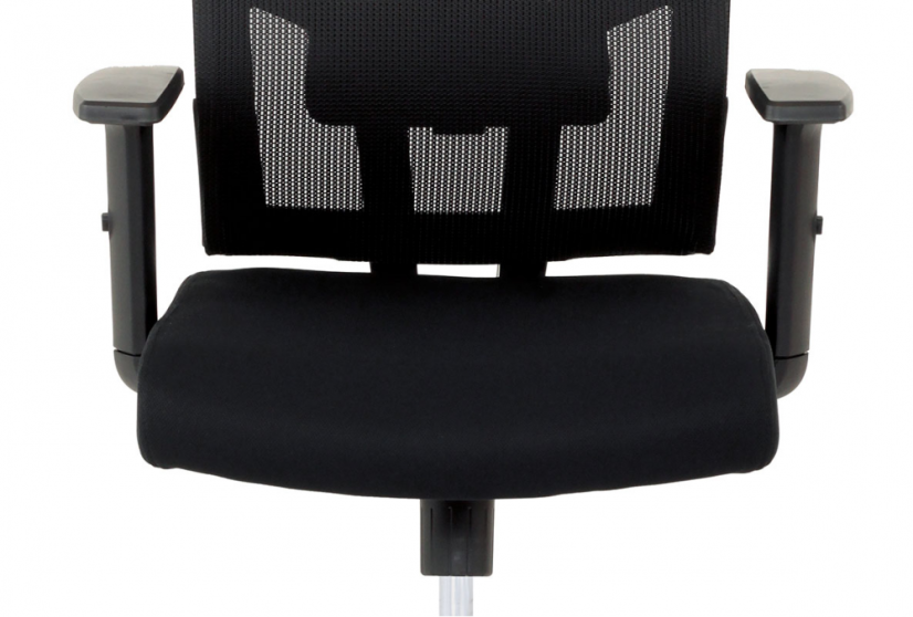 Kancelářská židle na kolečkách KOLTA –  s područkami, černá Autronic