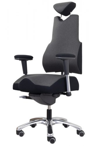 Zdravotní židle THERAPIA Body COM L 3612 –⁠ šedá / černá