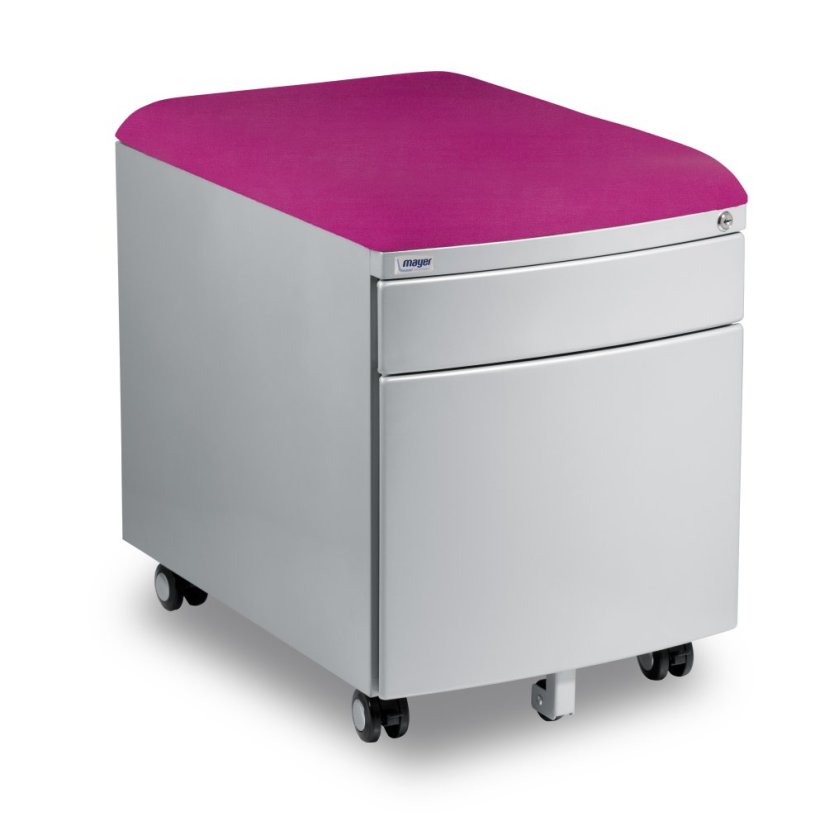 Pojazdný kontajner Mayer 32P8 30 208 — strieborný, ružový aquaclean