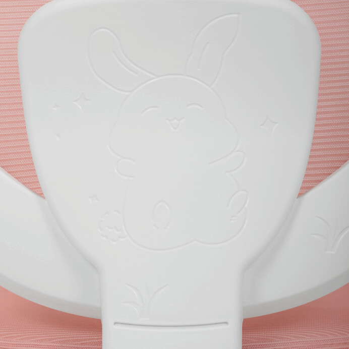 Dětská výškově nastavitelná židle AERO – růžová síťovina Autronic