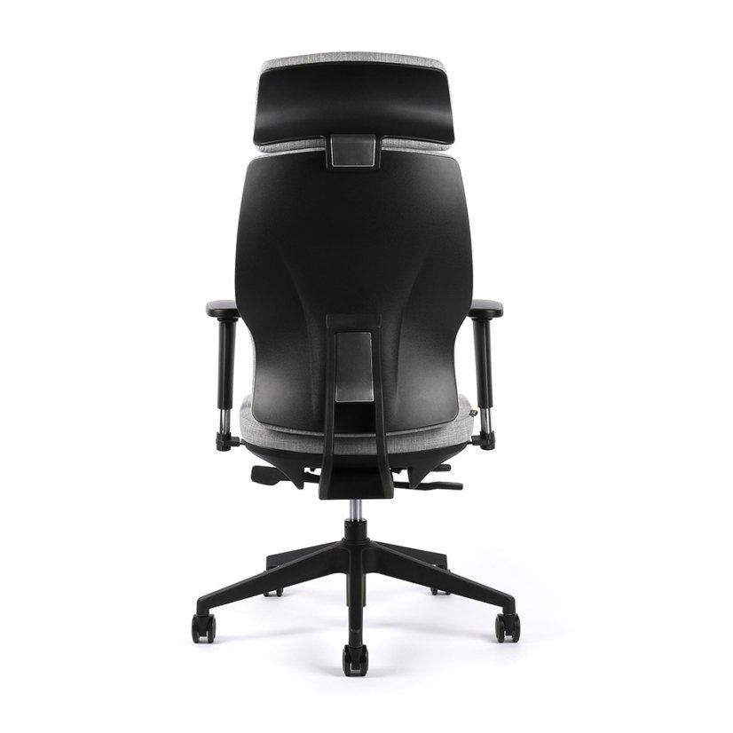 Kancelárska ergonomická stolička SELENE — viac farieb - Čalúnenie SELENE: Čierna F91