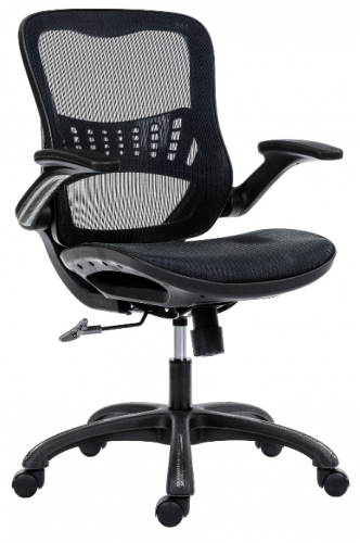 Kancelárska ergonomická stolička Antares DREAM — čierna, s podrúčkami