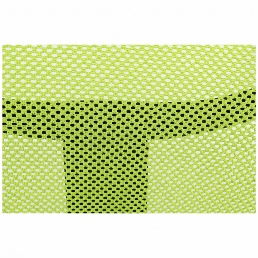 Detská otočná stolička na kolieskach MESH – plast, bez podrúčok, zelená / čierna