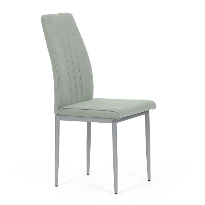Jedálenská stolička LENA Autronic - zelená s šedými kovovými nohmi