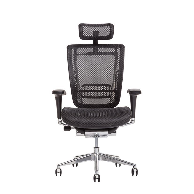Kancelárska ergonomická stolička LACERTA — viac farieb, nosnosť 150 kg