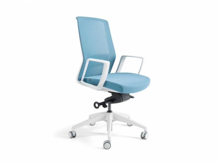 Kancelářská ergonomická židle BESTUHL J17 WHITE — více barev