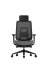 Ergonomická kancelárska stolička K42 SP – sieť/čalúnená, sivá