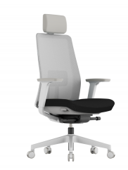 Kancelárska ergonomická stolička K10 W — viac farieb