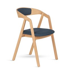 Křesílko Guru /2buk – stohovatelné, čalouněný sedák, různé barvy a provedení Stima