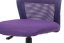 Dětská kancelářská židle na kolečkách Autronic KA-V101 PUR – bez područek, fialová