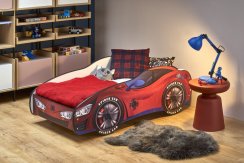 Dětská postel SPIDERCAR - včetně matrace a roštu
