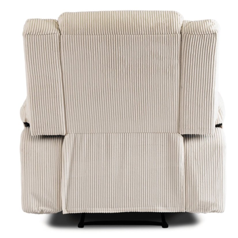 Moderné kreslo ARTURO v béžovom manšestri pre maximálny komfort