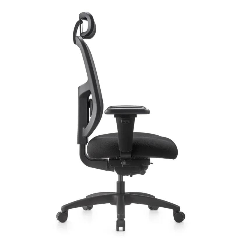Kancelárska ergonomická stolička NATUS Q24 - sieťovina, nosnosť 180 kg, 3-ročná záruka, viac farieb - Barevné provedení NATUS Q24: modrá