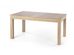 Jídelní rozkládací stůl SEWERYN –⁠ 160x90x76 (+140) dřevo, dub sonoma