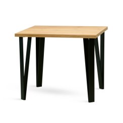 Jídelní stůl KARLOS – moderní design s dubovou deskou, více rozměrů