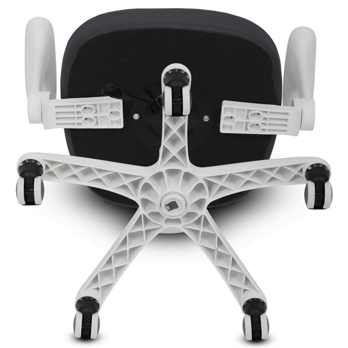 Detská stolička LOLA – s výškovo nastaviteľným sivým sieťovaným sedadlom Autronic