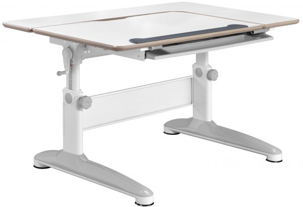 Dětský set Mayer – rostoucí židle ACTIKID A3 SMILE a rostoucí stůl EXPERT, šedý