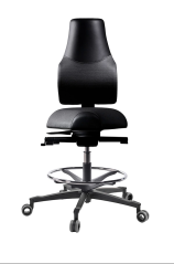 Zdravotní židle THERAPIA STANDI zvýšená -⁠ na míru, eko kůže, více barev