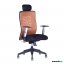 Kancelářská židle na kolečkách Office Pro CALYPSO XL SP4 – s područkami a podhlavníkem - Čalounění Calypso: Červená 13A11