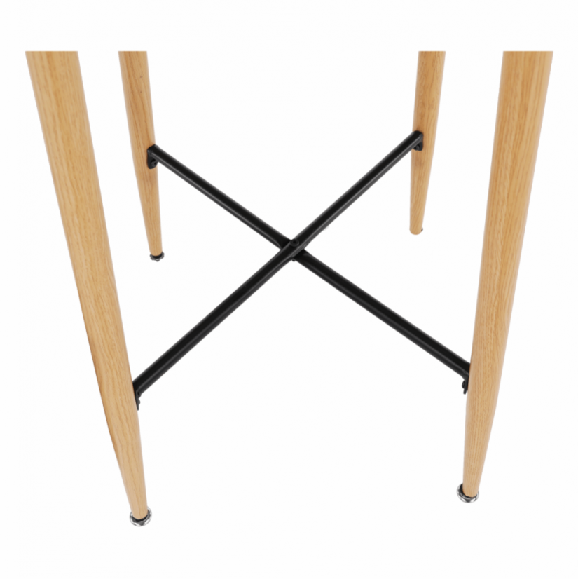 Barový stolek IMAM – bílá / dub Kondela