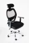 Otočná kancelářská židle ELPO — síť, látka, černá