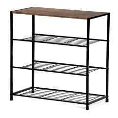 Botník LUMEN II — kov, čierna, viac farieb