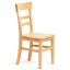 Jídelní židle PINO S – borovice,  přírodní