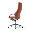Kancelářské otočné křeslo HONOR ECO -  koženka, hnědá