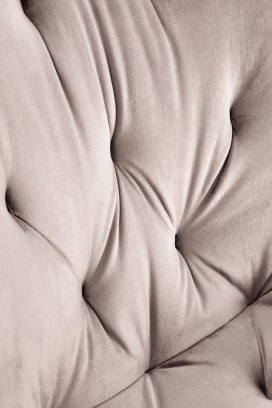 Elegantné Béžové Kreslo BECKY s otočnou funkciou Halmar