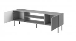 TV stolek ASENSIO — šedá / černá