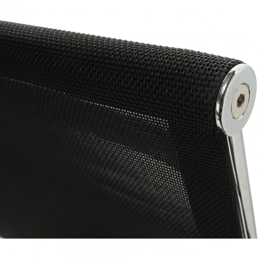 Konferenčná stolička ESIN - sieť/látka, viacfarebná - Farbové varianty ESIN: Hneda/čierna