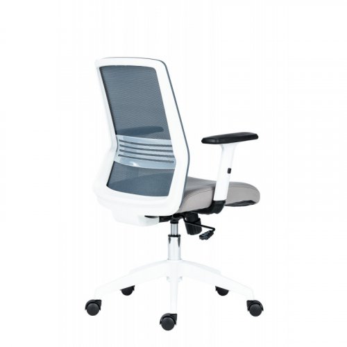 Kancelářská židle na kolečkách Antares NOVELLO WHITE –  s područkami, více barev - Čalounění Novello White: Zelená