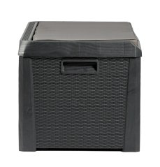 SANTORINI PLUS zahradní plastový úložný box 550 L - grafit